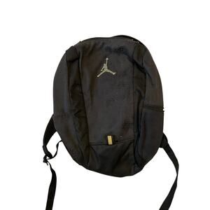 Nike Air Jordan Jumpman Black Black Leopard Print Backpack